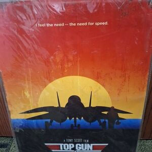 Top Gun Movie Tin Sign